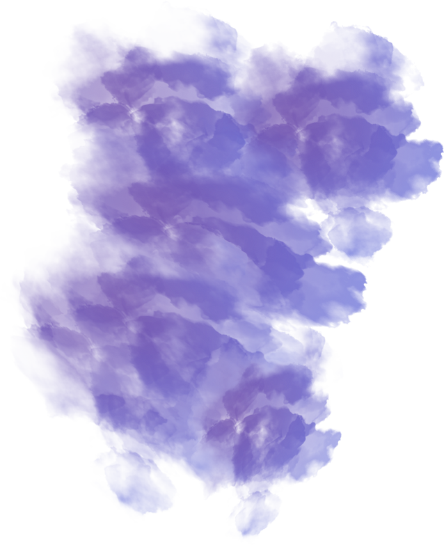Purple splash watercolor brush